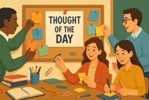 Creative Education Inspiration Thought of the Day for Teachers to Share