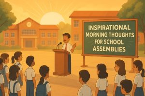 Inspirational Morning Thoughts for School Assemblies