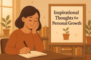 Inspirational Thoughts for Personal Growth