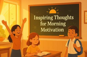 Inspiring Thoughts for Morning Motivation