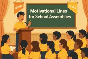 Motivational Lines for School Assemblies