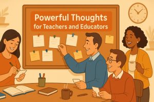 Powerful Thoughts for Teachers and Educators