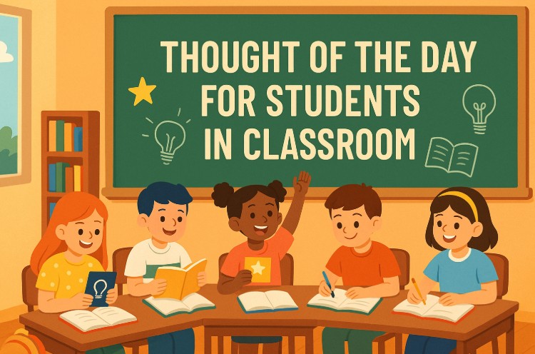 200 Inspiring Thought of the Day for Students in Classroom Learning