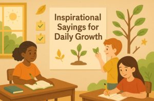 Inspirational Sayings for Daily Growth