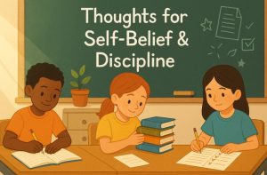Positive Thoughts for Self-Belief and Discipline